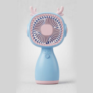 Mini Portable Fan USB Rechargeable Night Light Cooling Fan Three Speed Portatil Fan