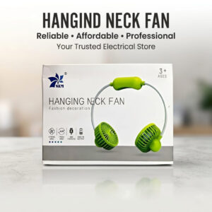 Stylish Hanging Neck Fan for Personal Cooling