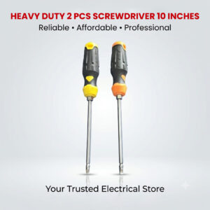 2 Pcs 10 Inch Heavy Duty Screwdriver Set