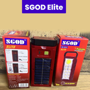 Sgod elite-Flash light with solar charging