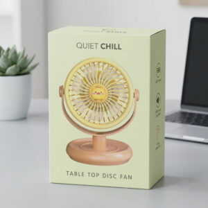 Table Top Disc Fan with Powerful Airflow