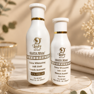 D Lady Gluta White 24K Gold Skin Polish Kit