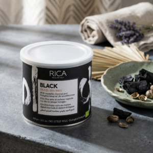 Rica Black Brazilian Stripless Painless Hair Removal Wax 400g